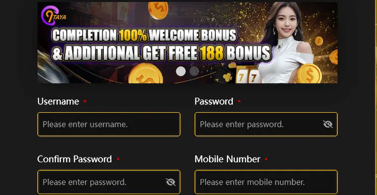 Instructions for joining C9TAYA quickly and conveniently